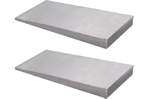 KEAJUIDY Carbon Steel Flange Wedge Metal Wedges Spreading Flanges Triangle Tool Extremely Strong Welding Wedge, Durable Machine Adjust Wedge Inclined Iron for Machine Tool Workshop Factory, 4x2 in / 100x50 mm