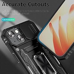 UKLCCU Case for iPhone 15 Phone Case Black iPhone