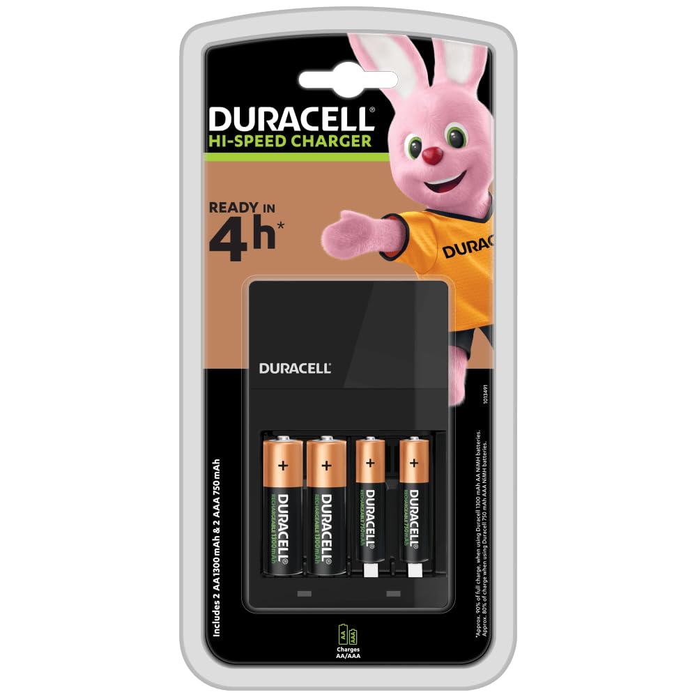 Duracell , 4 hour battery charger