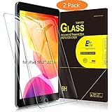 ELTD (2Pack) Screen Protector for iPad 10.2 inches/New iPad 10.2 HD Tempered Glass Screen Protector for The New iPad 10.2 2019 Release Tablet