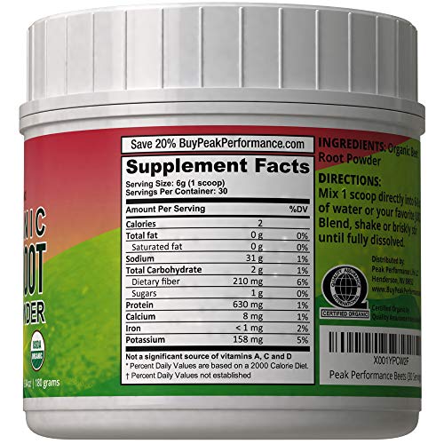2 Organic+Beet+Root+Powder+Supplement