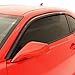 Auto Ventshade [AVS] Outside Mount Rain Guards For 2004 - 2014 Ford F-150, SUPERCAB ONLY (09-14 Std Cab, 10-14 SVT Raptor, SUPERCREW ONLY) | Window Vent Visors, 2 pcs. - Smoke | 92741AVS