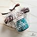 Elbahya 2 in 1 Pack Moroccan Black Soap & Exfoliating Mitt Glove, With Olive, Peppermint & Eucalyptus Essential Oil 10.58 oz / 300g