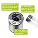 Secura 300W Personal Blender Smoothie Maker with Stainless Steel Blade 2 Sports Bottles (2 year warranty)