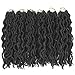 Faux Locs Crochet Hair 12inch - 6 Packs Locs Crochet Hair Crochet Locs 12 Inch Dread Crochet Hair Curly Crochet Faux Locs (20 Roots/Pack) #2