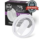1 Splash Proof 20 / 10 OZ YETI Lids, RTIC and other tumblers, With Slider Closure, Spill Resistant, by BAYZI