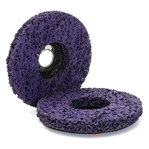 2pcs 125mm 5 Inch 40 Grit Grinding Disc Wheel for Angle Grinder