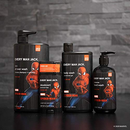 Every Man Jack Deodorant Marvel SpiderMan 3ounce Twin Pack 2