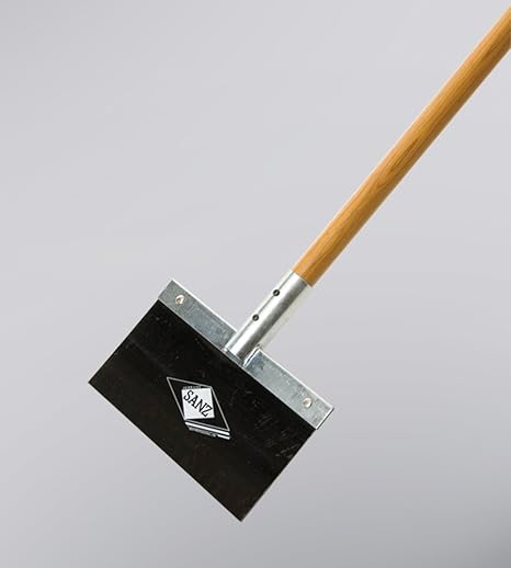 Racloir Pour Sol Dur 30 Cm X 1 2 M Avec Manche En Bois Amazon Fr Bricolage