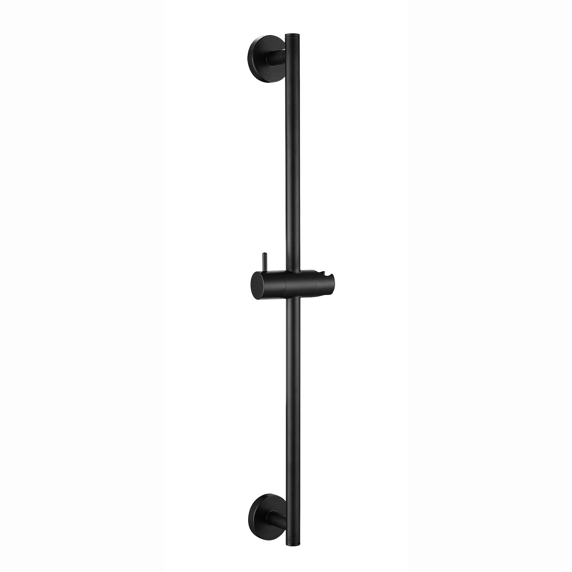ENKI, S13, Shower Slider Riser Rail, Riser Includes Shower Head Holder Bar and Shower Pole for Shower Head, Durable Matte Black Finish