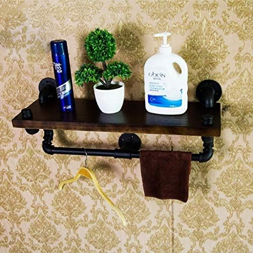 フローティング棚壁ヴィンテージ壁棚木製壁棚リビングルーム壁掛け花フレーム錬鉄製