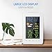 Oritronic Wireless Weather Station, Digital Forecast Station Indoor Outdoor Thermometer with Remote Sensor, Clock, Trend, Temperature and Humidity