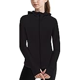 LIONJIE Girls Rash guard Long Sleeve Jackets Zipper Athletic Hoodie Top Fishing Hiking UV Protection Outerwear