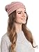 Brook + Bay Cable Knit Multicolored Beanie Stay Warm & Stylish This Winter - Thick, Soft & Chunky Beanie Hats for Women & Men - Serious Beanies for Serious Style