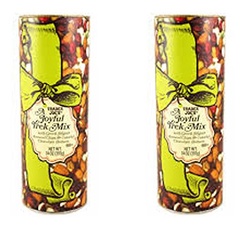 Trader Joe’s Joyful Trek Mix with Almonds, Pistachios, Cranberries, Greek Yogurt Chips and Chocolate 14 Oz (Pack of 2)