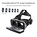 VR Headset, Virtual Reality Headset,VR Glasses,VR Goggles -for iPhone 6s/6 +/6/5, Samsung Galaxy, Huawei, Google, Moto & All Android Smartphone With Headphones & Adjustable Eye Care System