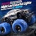 NQD RC CAR Electric RC Car Off Road Vehicle 2.4Ghz Radio Remote Control Car 360° Spin Monster Truck Dancing Stunt Cartoon Toy Car, Blue 9025