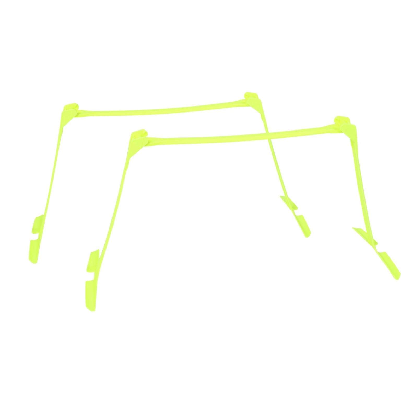 2pcs Speed Training Hurdles Football Hurdles Football Soccer Agility Speed Training Equipment Adjustable Hurdles Yellow Speed Hurdles for Agility Hurdles Haies
