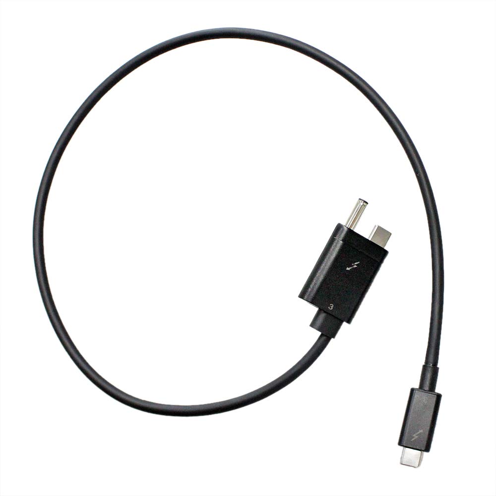 Gintai Power Supply Cable: Custom End (AC+USB Type-C to USB Type-C) Replacement for HP Thunderbolt 3 59cm