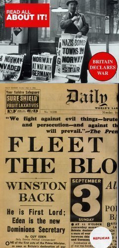Britain Declares War - Replica Newspaper