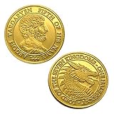 Game of Thrones: Aegon V Targaryen Brass 1/2 Penny, Collector Grade By Shire Post Mint
