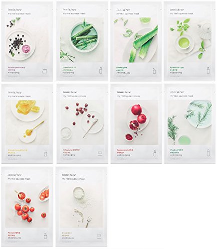 [innisfree] my real squeeze mask sheet x 10 set bundle …