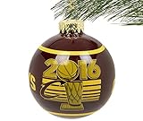 Cleveland Cavaliers 2016 NBA Champions Glass Ball Christmas Ornament-2 5/8