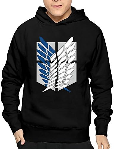 ZHENGAIMEI Gentleman Attack On Titan Logo Hoodie T-shirts