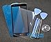 New Front Outer Screen Glass Panel Lens Replacement for LG Tribute 5 K7 MS330 LS675 With Pre-cut Frame Tape&OCA Tape