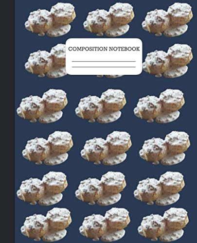 Composition Notebook: Biscuits and Gravy Theme Cover: Notebook for Students of All Ages