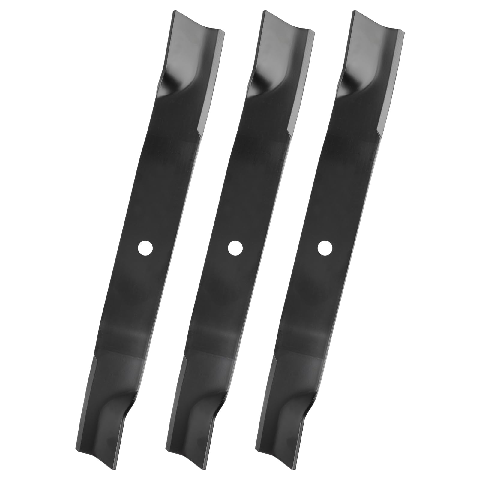 Photo 1 of 09081200 High Lift Blades Fit for Gravely A riens 60" Mower Decks, 03253900 Blades Fit for Gravely Pro-Master 260Z, A riens Max-Zoom 2560 Zero Turn Mowers, Replace for 09246600 09246600CKT, 3 Pack