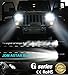 JDM ASTAR High Performnace 880 889 LED Fog Light Bulb, Xenon White