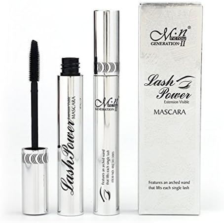 Brand New Black Ink 3D Fiber Quick Dry Lashes Eyelashes Lengthening Extension Colossal Volume Mascara Makeup Curling Natural Black 2