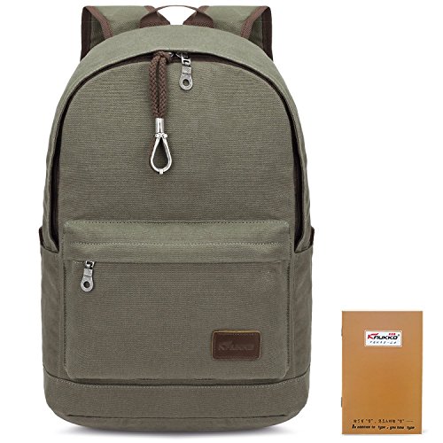 Kaukko Bags Stylish School Bookbag Kaukko College Student Laptop