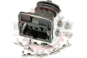 Ballenger Motorsports - 3 Way JPT Sensor Plug Kit Connector, Black - For Throttle Position Sensor