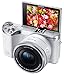 Samsung NX500 28 MP Wireless Smart Mirrorless Digital Camera with 16-50mm Power Zoom Lens (White)
