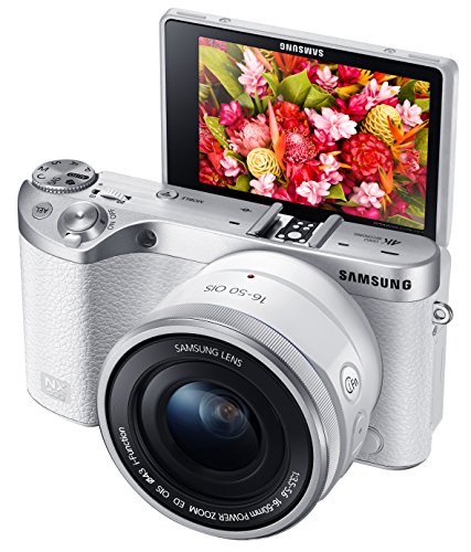 UPC 887276095080, Samsung NX500 28 MP Wireless Smart Mirrorless Digital Camera with 16-50mm Power Zoom Lens (White)