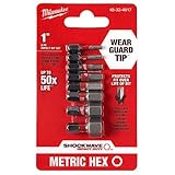 Milwaukee 48-32-4617 8 Piece Metric Hex Insert Bit