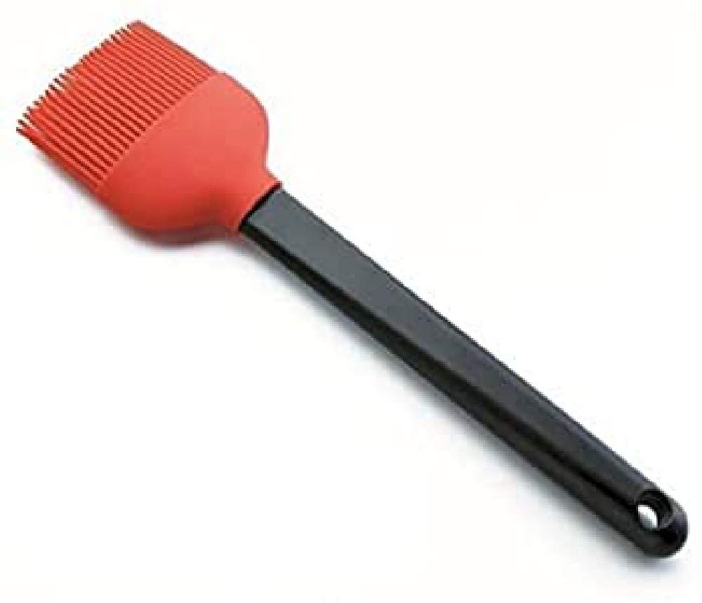 Lacor 64441 Silicone Brush, 23 cm, Red