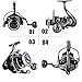 Sougayilang Metal Fishing Reel Saltwater Freshwater Double Bearing Light Smooth Casting 5.2:1 Spinning Fishing Reels