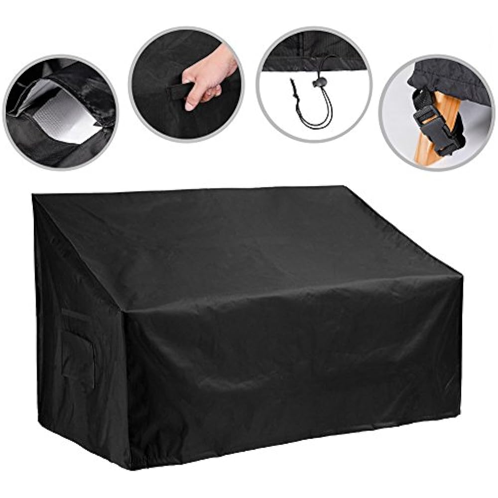 53inch Outdoor Bench Covers Water Resistant Patio Durable Furniture