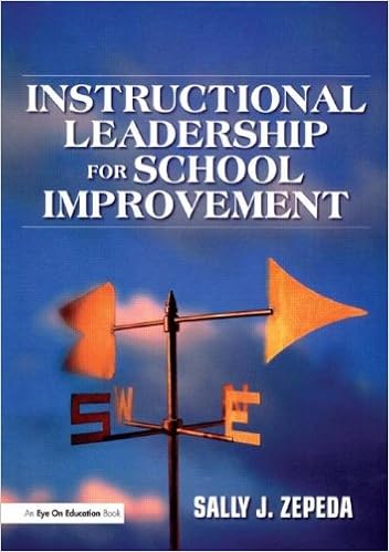 Instructional Leadership For School Improvement Sally J - 