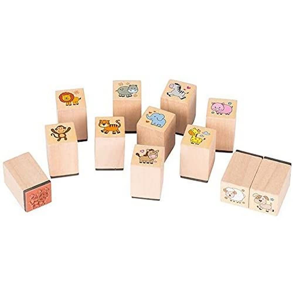 Goki Animals Stamp Collection, Multicolor (15533)