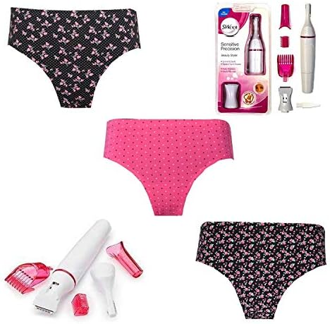 SPENCA Enamor Womens Stretch Cotton Mid Waist No Visible Panty Line Printed Panties(Pack of 3) Colour May Vary As Par Availability Zombie 5 In1 Beauty Styler Hair Shaver