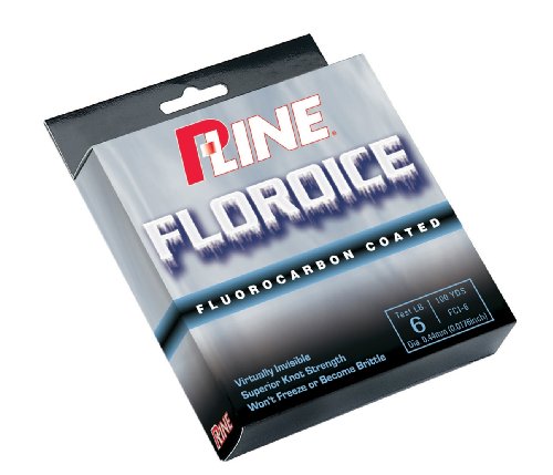 P-Line Floroice Fishing Spool (100 Yard, 4-Pound)