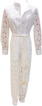 white lace jumpsuit amazon