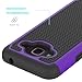 Galaxy J3 2016 Case,Galaxy J3V Case,Galaxy J3 6 Case,Galaxy Amp/Express Prime Case,Galaxy Sky/Sol Case,Asmart Shockproof Dual Layer Protective Cover Phone Case for Samsung Galaxy J3 V 2016 (Purple)