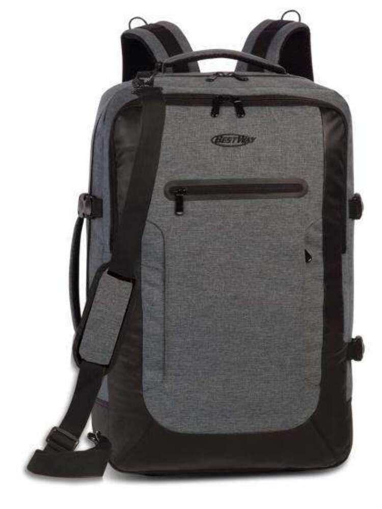 Bestway Bestway Reiserucksack Casual Daypack, 54 cm, 40 liters, Grey (Dunkelgrau)