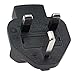 SF Cable, 3 Prong Right-Angle Plug Adapter, USA NEMA 5-15R Receptacle to Fused UK (BS1363). YL-6015L/YL-6115L