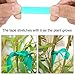 Accmor 3 Rolls 150ft Stretch Tie Tape Roll, 1/2″ Garden Tie Tape, Thick Sturdy Plant Ribbon Garden Green Vinyl Stake Gardening Tools for Indoor Outdoor Patio Plant Usethumb 2